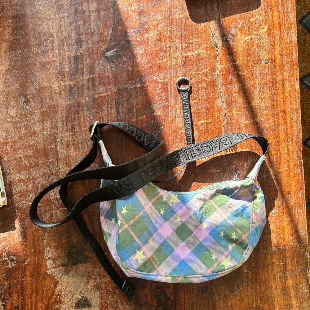 BAGGU Colorful Checkered Baby Bag